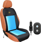 Cooling Seat Covers for Cars, 12V-24V Cooling Car seat Cover with 12 Fans and Massage, Car Seat Cooler for Truck, SUV, Sedan