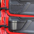 Front Door Side Insert Storage Pockets Box Compatible For Jeep Wrangler JK JKU 2/4 Door 2011-2018