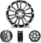 New 17x7" 17 Inch Premium Aluminum Alloy Wheel Rim Compatible with Toyota Corolla 2014-2016 | OEM Design, Alloy Replacement Wheel, Super Duty Car Rims Replacement - OE Stock Specs, Gloss Black