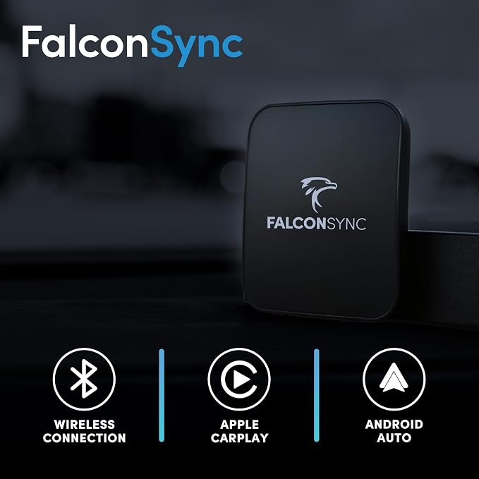 FalconSync Wireless Apple CarPlay/Android Auto Adapter
