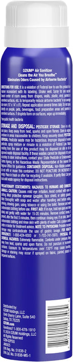 Air Sanitizer Spray - Room Odor Eliminator for Home, Car, and Office - Citrus Air Cleaner - 3.5 oz - 2 Pack