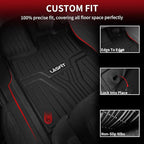 Floor Mats for Honda Odyssey 2026 2025 2024 2023 2022 2021 2020 2019 2018 Mini Passenger Van, All Weather TPE Car Liners,1st & 2nd & 3rd Row (EX-L/Elite/Touring/Sport-L/Sport/EX/LX)