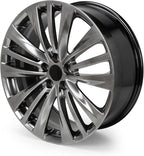 New 20'' x 8" Aluminum Alloy Wheel Rim Compatible with 2020-2022 Toyota Highlander, Factory Replacement Rim, Direct Fit, OEM Design Replacement Rim