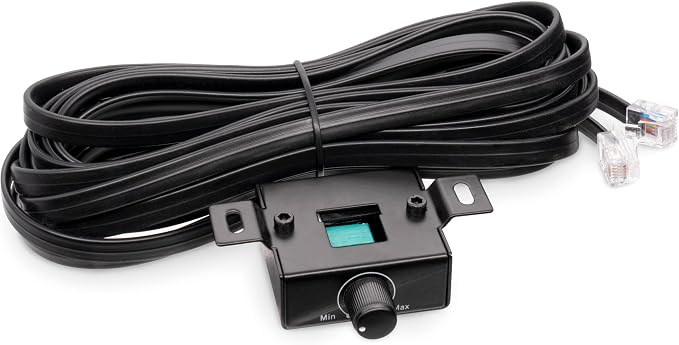 VADM1v2 Micro Class D Monoblock Amplifier – 600W RMS at 1 Ohm – Compact Car/Marine/Powersports Amp with Wired Bass Remote, 4-Way Protection, Subsonic & Low-Pass Filters
