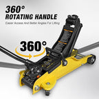 2.5 Ton Trolley Jack with Carrying Case Hydraulic Low Profile Floor Jack for Cars Lift with Single Piston Lift Pump, 5500 lb Capacity…