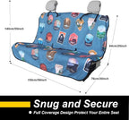 Back Seat Cover for Car Trucks Van SUV Jeep,Waterproof Rear Bench Towel Seat Covers for Dogs and Kids,Automotive Backseat Protector (National Parks)