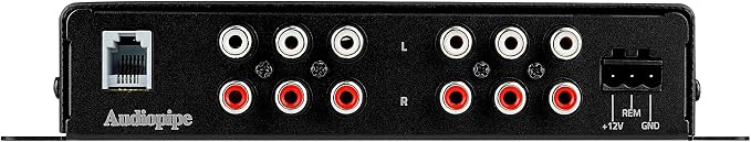 3-Way Active Crossover with Bandpass Filter (XV-3-V15BP), Multiplier Switch, Compact, Power LED Indicator, Subwoofer Bass Boost, Custom Installation, Remote Bass Knob