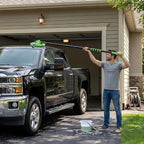 62'' Car Wash Brush Kit with Long Handle, Microfiber Car Wash Mop Mitt Scratch-Free Car Detailing Care Kit Car Cleaning Brush Supplies for Cars RV SUV Truck Boat