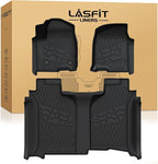 Floor Mats 2019-2026 for Chevrolet Silverado/GMC Sierra 1500, 2020-2026 2500HD 3500HD, Only Without Rear Underseat Storage Box, Only Bucket Seat/Crew Cab (Not for Regular/Double Cab)