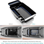 for 2023 2024 2025 2026 Mazda CX50 Middle Console Armrest Storage Box 2023-2026 CX50 Accessories (Blue)