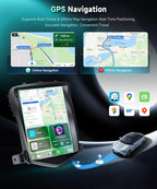 8Core 6G+128G Car Stereo for Chevy Cruze 2009-2015, Android 15 Radio with DSP 32-EQ,9.7Inch IPS Vertical Touch Screen,Wireless Carplay/Android Auto,GPS,WiFi,FM/RDS,SWC,Backup Camera