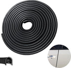 Car Door Edge Guards, 32.8Ft(10m) Car Door Protector Edge Guards Rubber Seal, Doors Edge Trim U Shape Edge Guards for Cars Trucks Suvs (Black)