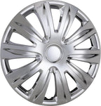 4-Pack 16 Inches Wheel Rim Cover Hubcaps,Redesign Fashion Style Replacement Hubcaps,Car Truck SUV Hub Accessories, Chrome