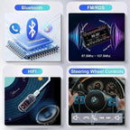 4+64G Android 15 Car Stereo Radio for Isuzu N Series NNR/NPR/NPS/NQR Truck 2009-2020 for CarPlay Wireless Android Auto 7in Car Screen with GPS Navigation Bluetooth WiFi FM RDS Backup Camera