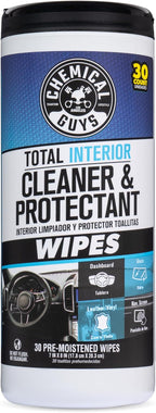 Total Interior Cleaner & Protectant Canister Wipes, Great for Cars, Trucks, SUVs, RVs, & More (30 Ct) - PMWCSPI22030