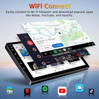 Car Stereo Radio Upgrade for Jeep Wrangler JK 2007-2018 Replacement 2+64G Android 15 Head Unit with 10 Inch Touch Screen CarPlay Android Auto Backup Camera