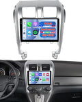 10.1 Inches for Honda CRV 2007-2011 4+64GB Android 15 Car Radio Wireless Carplay Android Auto, 1280 * 720P in-Cell Touch Screen WiFi Bluetooth5.0 GPS FM/RDS EQ Backup Camera MIC