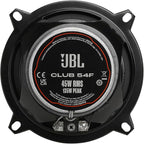 Club 54F - 5-1/4" (130mm) Two-Way Car Speaker, 45W RMS, 135W Peak, Sensitivity (@ 2.83V): 91dB, Frequency Response: 75Hz – 20kHz, Nominal Impedance: 3.0 ohms