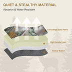 Heated Hunting Seat Cushion, Waterproof Seat Pads for Tree Stand & Ladder Stand, for Hunting, Ice Fishing, Hiking, Camping (Camo)