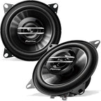 G-Series TS-G1020S 4” 2-Way Speakers (Pair) – 210W Max, Crisp Highs + Clear Vocals, Great Stock Replacement, High-Efficiency Speaker Designed for OEM Power