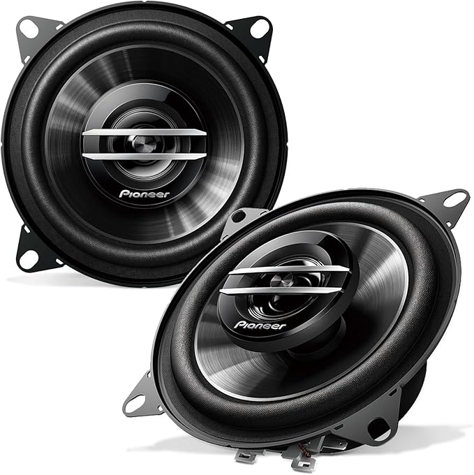 G-Series TS-G1020S 4” 2-Way Speakers (Pair) – 210W Max, Crisp Highs + Clear Vocals, Great Stock Replacement, High-Efficiency Speaker Designed for OEM Power