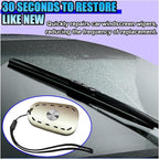Car Windshield Wiper Repair Tool - Portable Double Sided Wiper Strip Restorer Car Windshield Wiper Regroover Tool - Windscreen Wiper Blade Cutter Cleaning Tools for Most Cars (Gold)