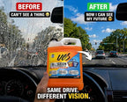 Advanced All-Season Windshield Washer Fluid -27°F, Water Repellent Technology, Powerful Bug Remover, Streak-Free Cleaning, Ready-to-Use RTU, 1 Gallon