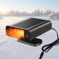 Portable Car Heater-Car Heater for Vehicle with 2-in-1 Heating & Cooling, 360° Rotary Windshield Defroster, 12V 150W Plugs into Cigarette Lighter for Cars/SUVs/Trucks