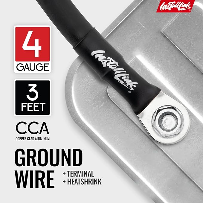 4 Gauge Amp Wiring Kit (CCA)