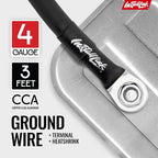 4 Gauge Amp Wiring Kit (CCA)