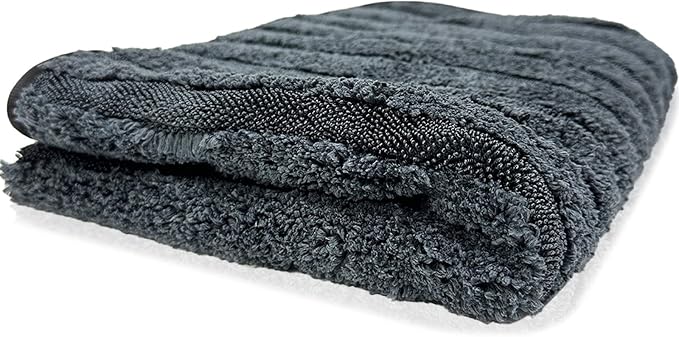 Microfiber Towels for Cars Drying Towels Car Detailing 35"x 24" Extra Large Ultra Absorbent for Cars and Trucks, Without Streaks, Scratches, or Water Spots (1 Pack Gray)