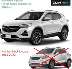 in-Channel Incredibly Durable Rain Guards for Buick Encore GX 2020-2026, Original Window Deflectors, Vent Window Visors, Vent Deflector, 4 pcs. - 620435