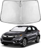 Windshield Sunshade Compatible for Honda HRV 2016-2020 2021 2022, Sun Visor for Front Windshield & Window Sun Shade Cover, UV Heat Blocker & Protector, Car Accessories