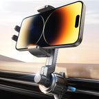 Universal Phone Holders for Your Car, [Never Fall Off] Car Vent Cell Phone Mount [Big Phone Friendly] Gifts Accessories for Women Men fit iPhone 17 16 15 14 13 12 All Smartphones, Black | Wider Clamp & Metal Hook Air Vent Phone Mount for Car Hold...