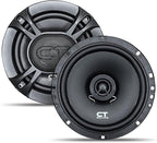 CT Sounds BIO-6-5-COX 6.5 Inch Coaxial Car Speakers, 200 Watts Max, Pair