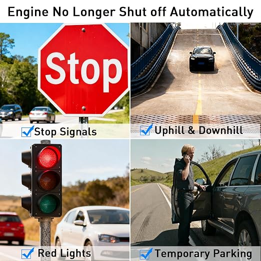 Auto Start Stop Eliminator Compatible with Ford Explorer 2020 2021 2022 2023 2024 Autostop Engine System Accessories Plug & Play,Easy Install
