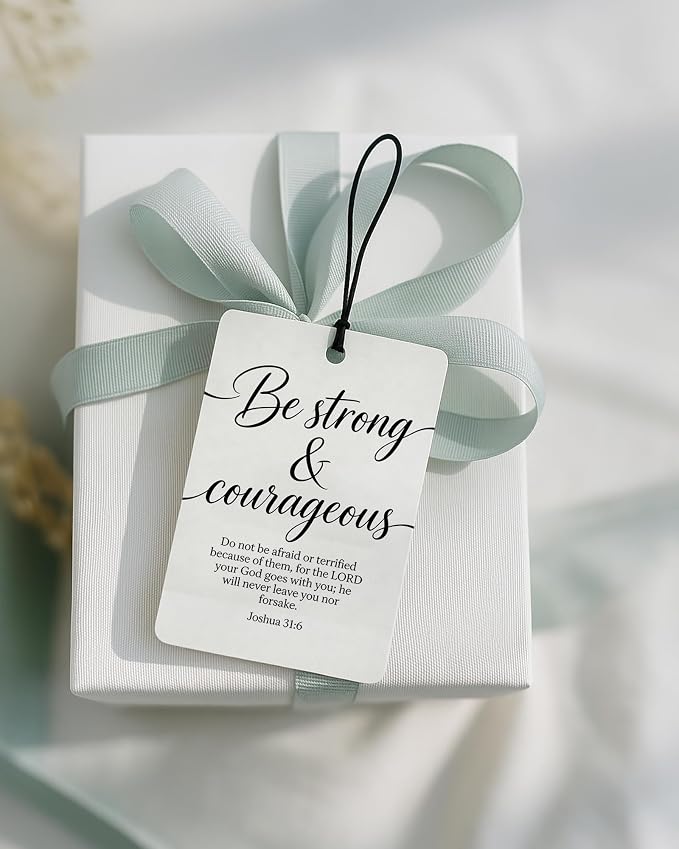 Minimalist Christian Car Air Freshener 4 Pcs Coconut Scented, Religious Bible Verse Car Accessories Mirror Decor for Women, Christian Hanging Air Freshener for Cars Closet Drawer Books