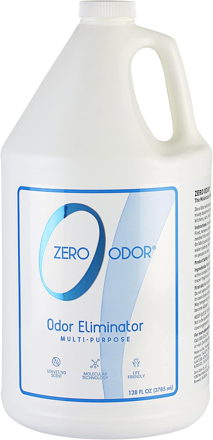 Multi-Purpose Odor Eliminator, Air and Surface Odor Remover for Home, Bathroom, Kitchen, and Closet, Refill, 128 oz