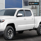 in-Channel Incredibly Durable Rain Guards for Toyota Tacoma 2016-2023 Double Cab, Truck Accessories, Vent Window Visors, Vent Deflector, Original Window Deflectors, 4 pcs - 616173
