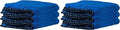 Professional Grade Premium Microfiber Towels for Cars,Blue,16" x 16",Ultra-Soft and Scratch-Free Car Detailing Cloths for Trucks,Motorcycles,and More,(Pack of 6)