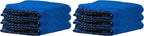Professional Grade Premium Microfiber Towels for Cars,Blue,16" x 16",Ultra-Soft and Scratch-Free Car Detailing Cloths for Trucks,Motorcycles,and More,(Pack of 6)