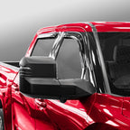Voron Glass in-Channel Extra Durable Rain Guards for Toyota Tundra 2022-2026 CrewMax, Window Deflectors, Vent Window Visors, 4 Pieces - 200814
