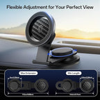 Fits MagSafe Car Mount for Universal Dashboard,Tesla Screen,Magnetic Phone Holder for Car, Foldable Aluminum Alloy Arm, Super Stable Car Mount for iPhone 17 Pro Max 16 15 14 13 12&All Phones