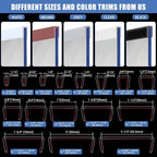 Rubber Edge Trim, Flexible Edge Trim for Sharp Edge, 1/8" U Channel Edge Protector, Self Adhesive Edge Guards for Plywood and Sheet Metal Parts, 20Ft, Grey Color