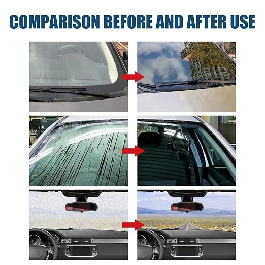 60ml Anti Fog Spray for Windshield, 1/2/3/5 Car Glass Waterproof Coating Agent, Auto Rain Agent Spray, Anti Fog Rain Prevention Spray for Car Interior Windscreen Mirrors Swimming Goggles