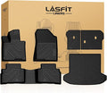 Floor & Cargo & Seatback Mats for Kia Sportage Gas 2026 2025 2024 2023 (Not Fit Hybrid), All Weather TPE Custom Fit Floor Liners with Full Set Car Mats & Trunk Mats Accessories, Black