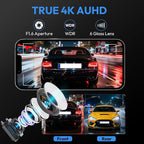 4K Dash Cam for BMW X3 2025-2026 M50 30M50 30 Xdrive Sports, Integrated OEM Look,UHD 2160P Video, WiFi & APP,Loop Recording, G-Sensor,Easy Install,64GB Card