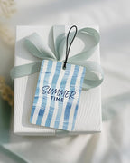 Blue Coastal Summer Car Air Freshener 4 Pcs Coconut Scented, Blue Ocean Bikini Beach Car Accessories Mirror Decor for Women, Girly Beachy Hanging Air Freshener for Cars Closet Drawer Books