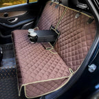 Car Seat Cover Waterproof Back Seat Cover for Kids and Dogs Without Smell Heavy Duty and Nonslip Rear Seat Protector Non Stick Fur Bench Seat Cover for SUV Van Easy to Install Machine Washable