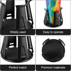 2 Pcs Car Cup Holder Expander, Adjustable Cup Holder for Cars Automotive Slim Can Cupholder Insert Adapter with Self-Adhesive & Suction Cups Secure Drink Holders for Car SUV Truck